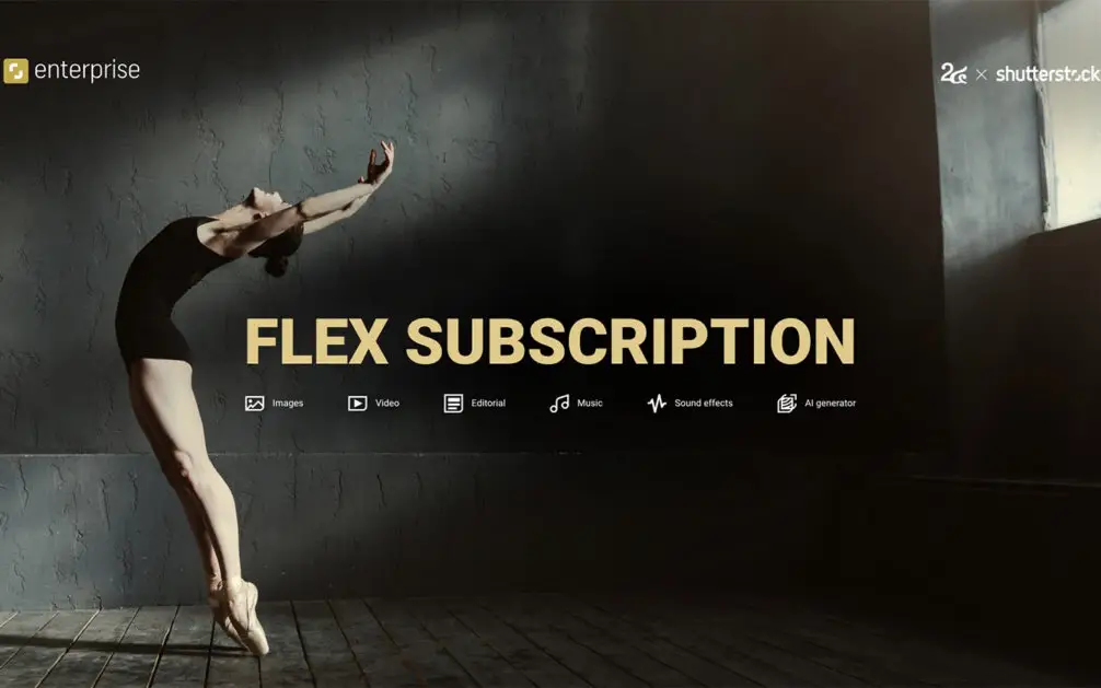 Flex Subscription แพ็กเกจ Shutterstock โหลดภาพก็ได้ วิดีโอก็ดี เพลงก็มีให้ ใช้ได้ทุกแคมเปญ