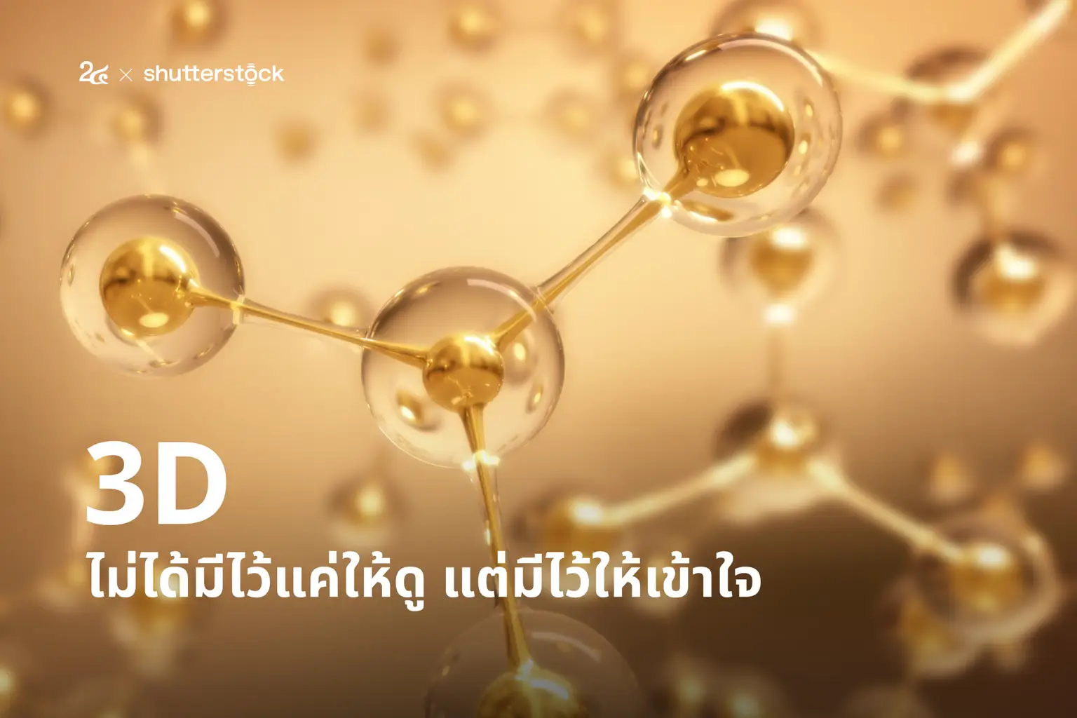 3D ไม่ได้มีไว้แค่ให้ดู แต่มีไว้ให้เข้าใจ