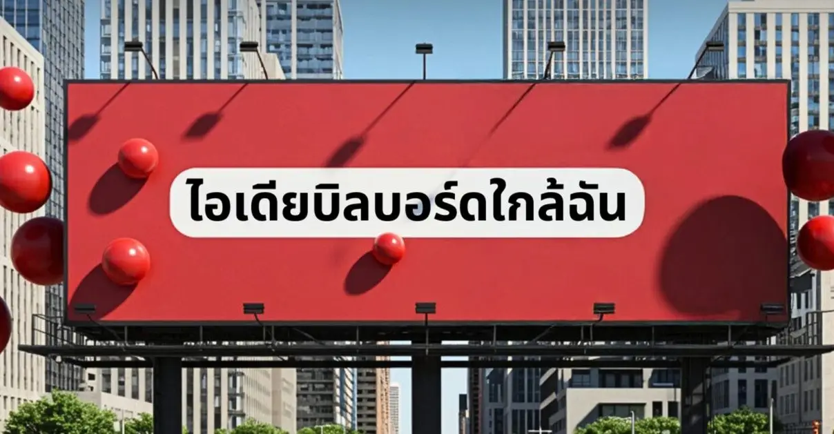 เอาอะไรมาคิด!? ไอเดียบิลบอร์ดใกล้ฉัน_cover