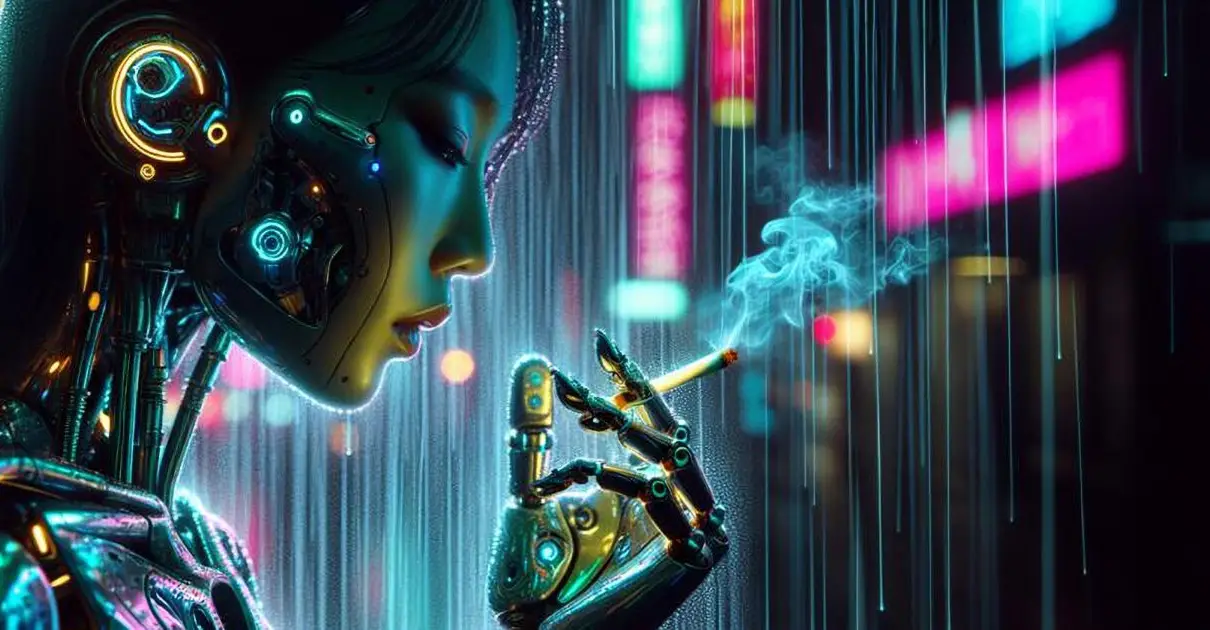 สร้างภาพสไตล์ Cyberpunk ด้วย AI พร้อมคีเวิร์ด Prompt ที่น่าสนใจ_cover