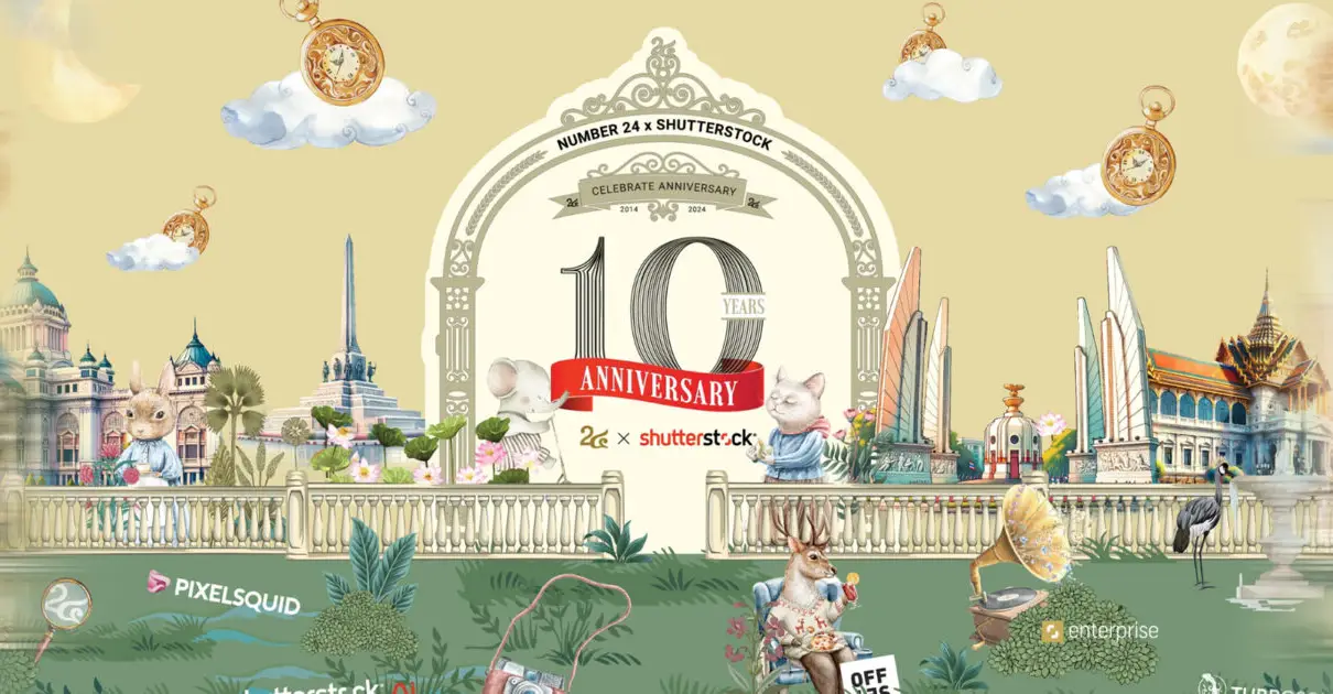 Number 24 x Shutterstock : คลังงานศิลปะที่เป็นมากกว่าแค่เว็บสต็อก_cover
