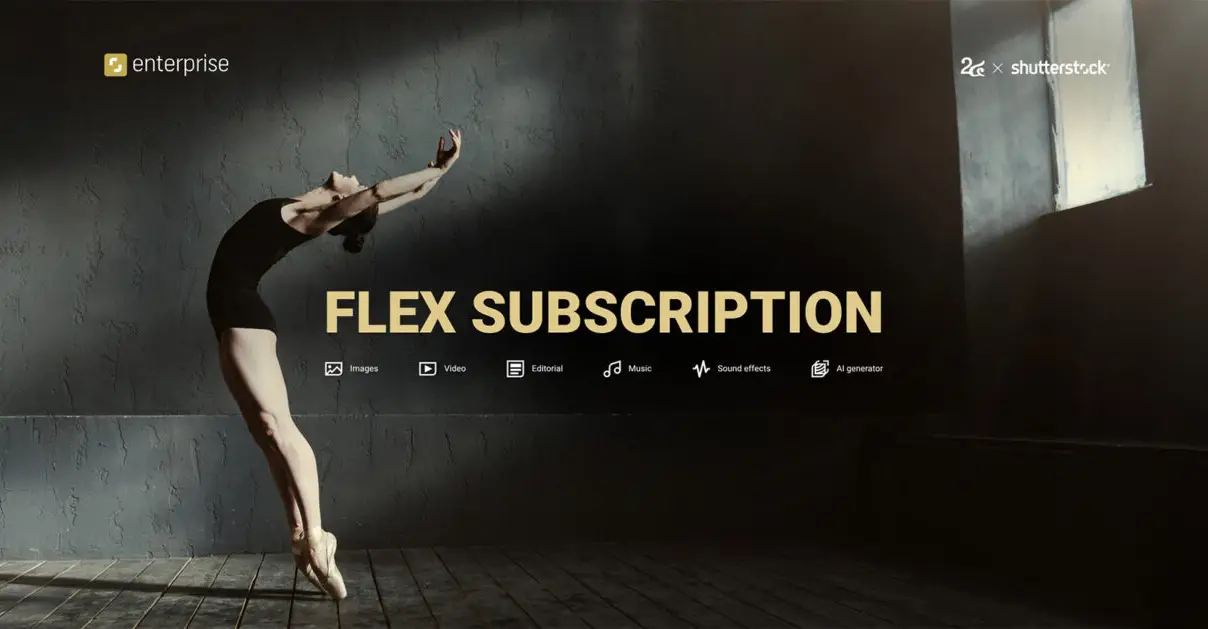 Flex Subscription แพ็กเกจ Shutterstock โหลดภาพก็ได้ วิดีโอก็ดี เพลงก็มีให้ ใช้ได้ทุกแคมเปญ_cover