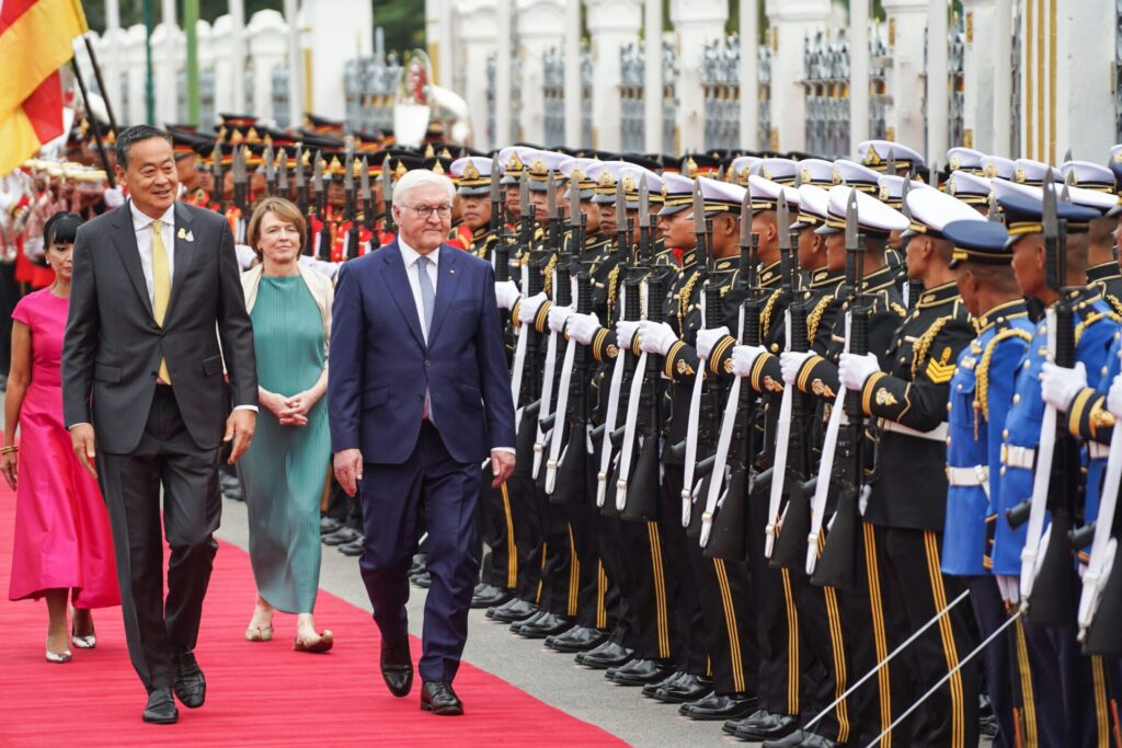 German President Steinmeier Visits Thailand, Bangkok 25 Jan 2024