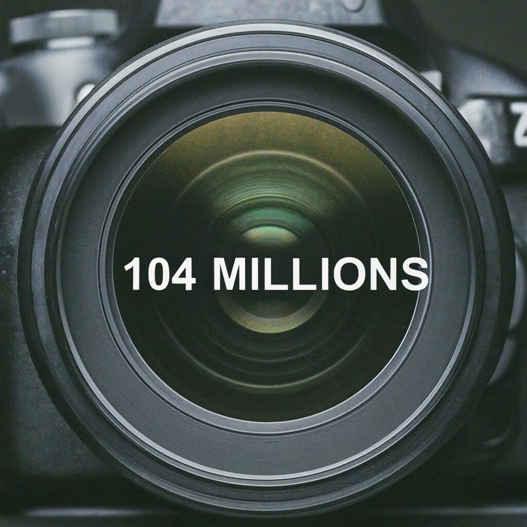Text,Of,104,Millions,On,Digital,Camera,Display