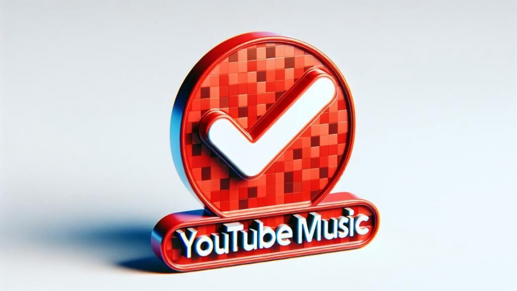 Red,Check,Icon,With,Text,"youtube,Music"