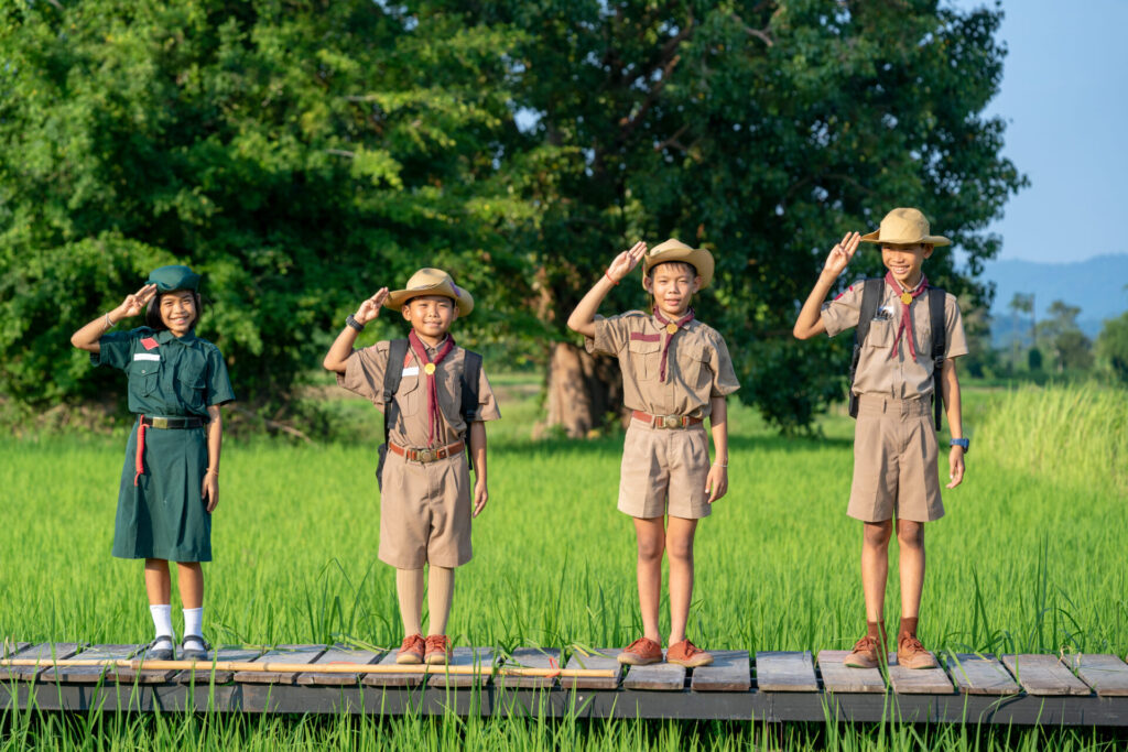 Boy,Scout,Symbol,concept,Is,Learning,Scout,Subject.