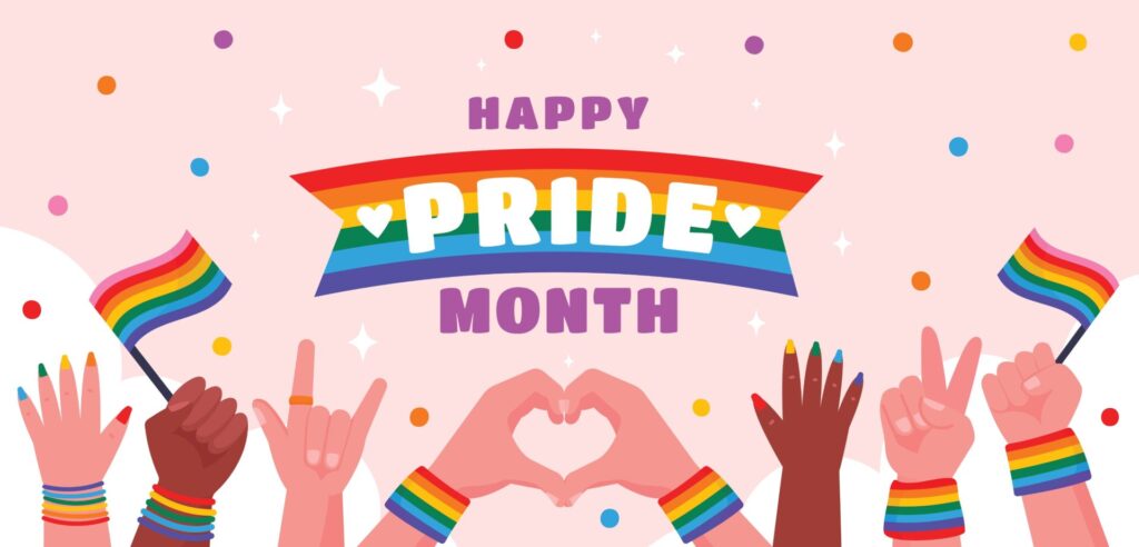 Pride,Month,Celebration,Concept,Background.,Happy,Pride,Day.,Celebration,And