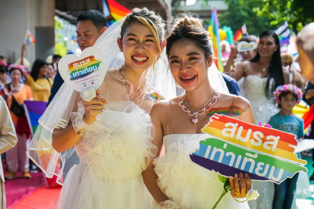 Thousands,Of,Lgbtq+,People,And,Their,Supporters,March,Through,Central