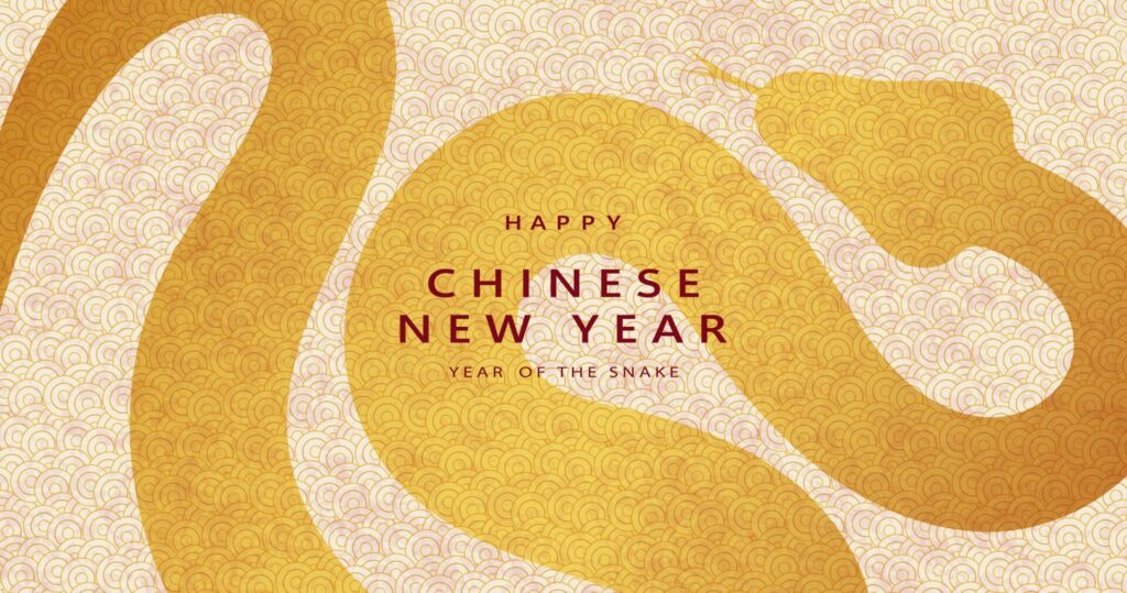 Chinese,New,Year,2025,Vector,Illustration,Of,Year,Of,Snake