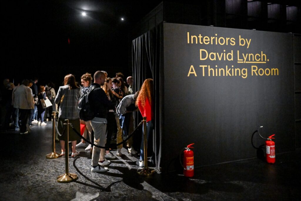 Salone Internazionale del Mobile. Interiors by David Lynch, A Thinking Room, Rho, Italia 16 Apr 2024