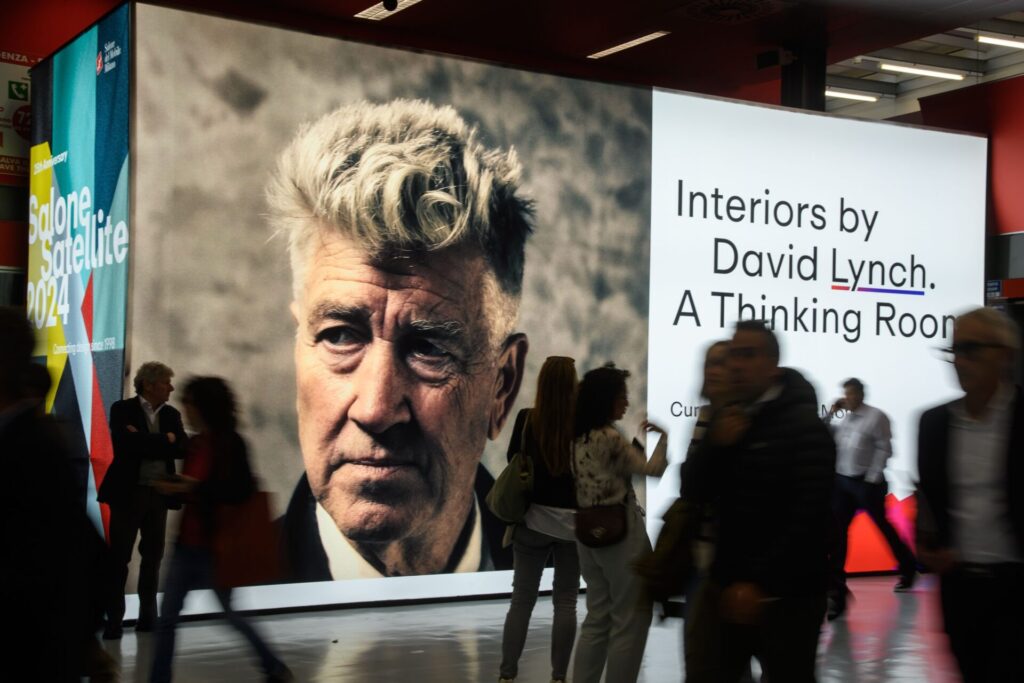 A Thinking Room, Installation by David Lynch at the Salone Del Mobile, Milan, Italy 18 Apr 2024